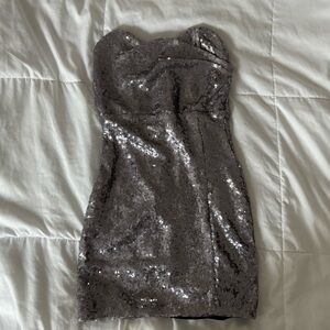 Sequin y2k mini dress